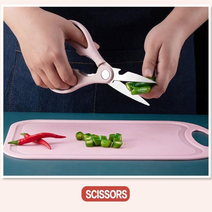 Set di Coltelli da Cucina Colorati con Confezione Regalo - Lame Antiaderenti in Acciaio Inossidabile di Alta Qualità